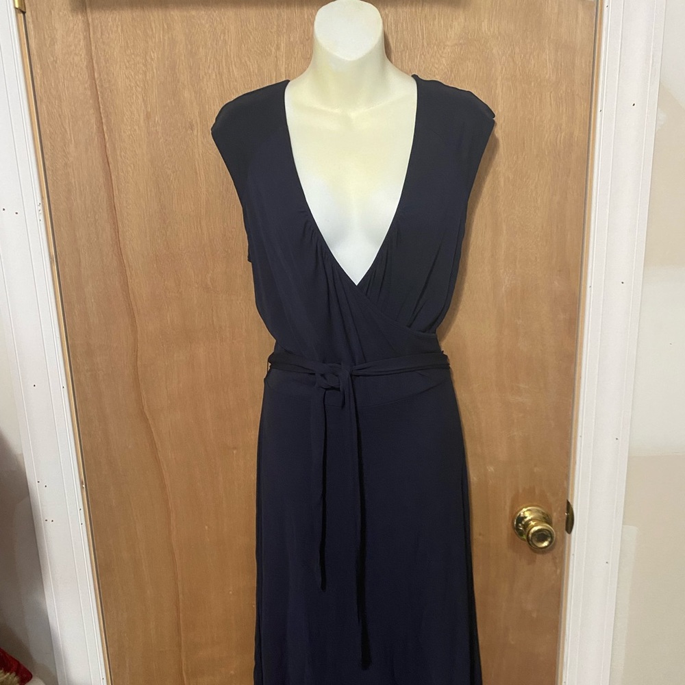 Ann Taylor’s Loft nary blue dress size ladies 8